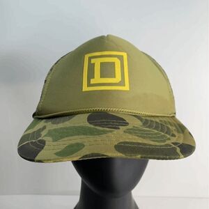 Square D Schneider Electrical Construction Products camo Snapback Hat Cap‎ MESH